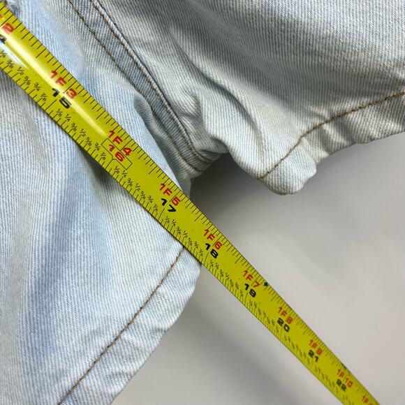 Vintage Old Navy Light Wash Blue Jean Overalls 6-12 Months - Picture 7 of 8